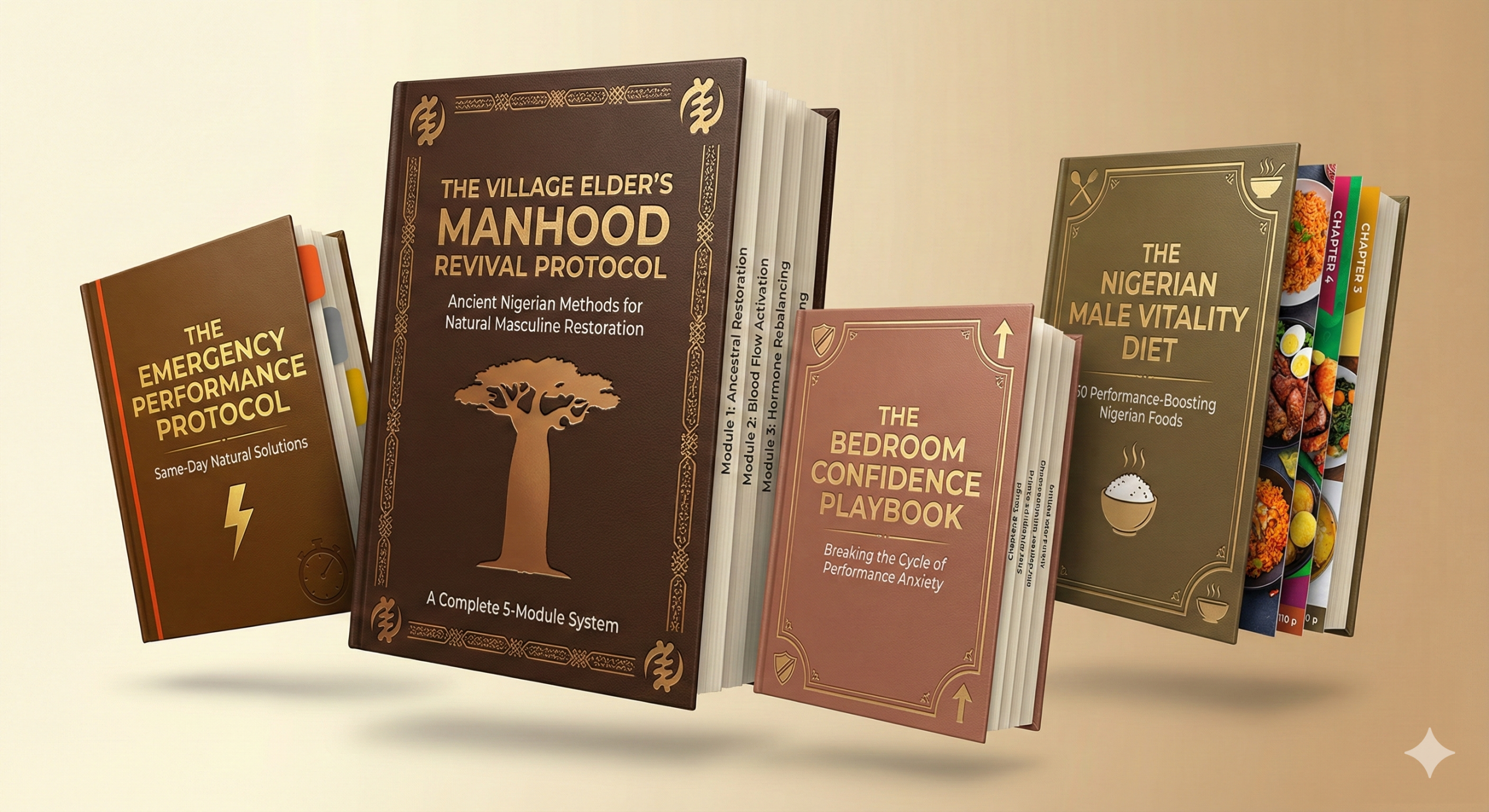 Complete 4-in-1 Village Elder's Manhood Revival Bundle